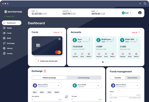 Section dashboard